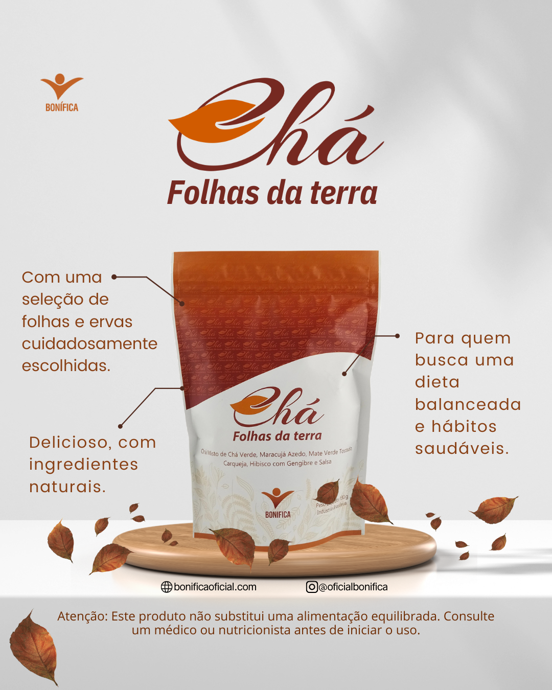 Chá folhas da terra 2