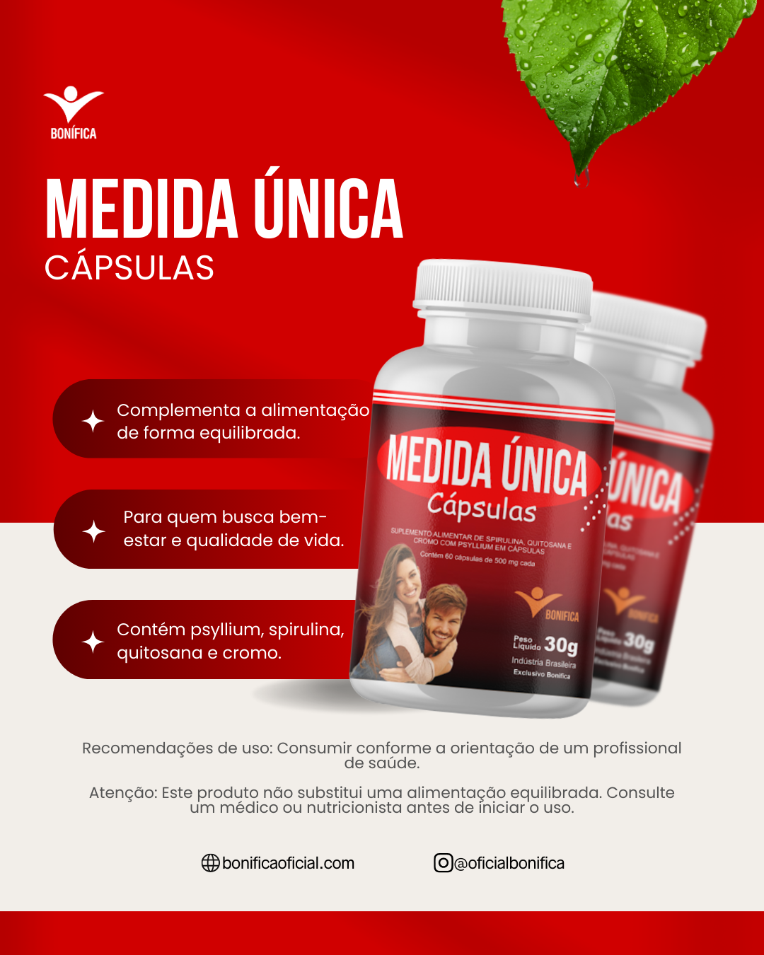 MEDIDA ÚNICA caps