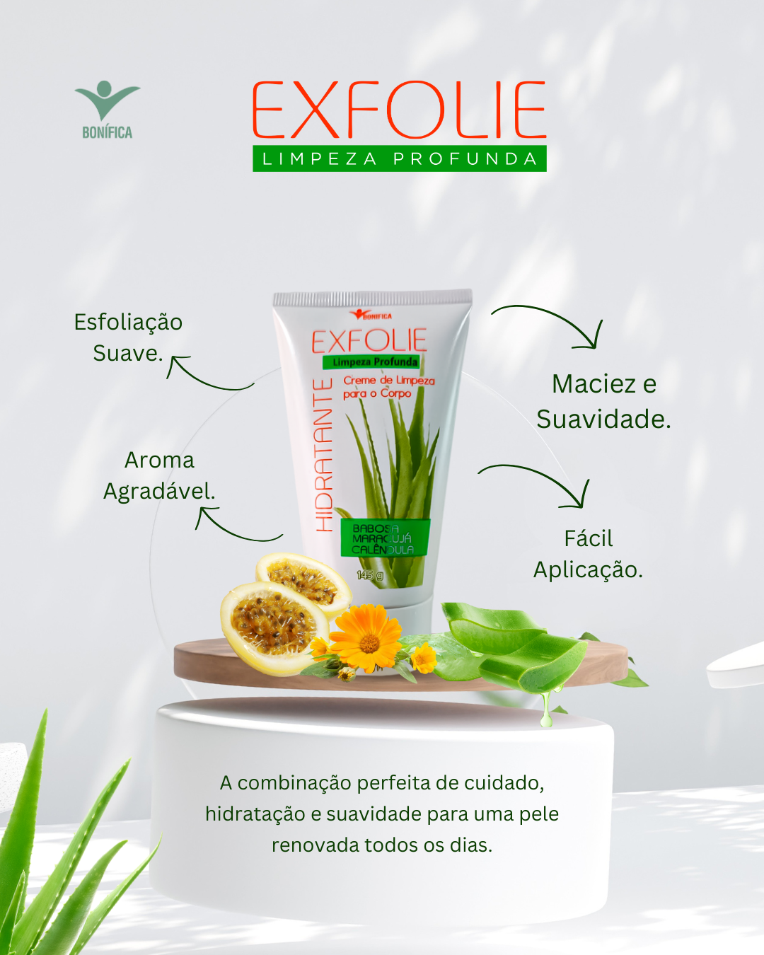 exfolie
