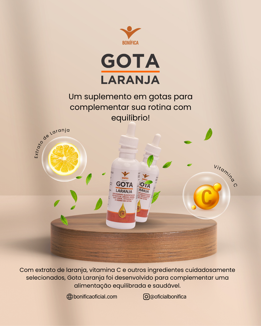 gota laranja