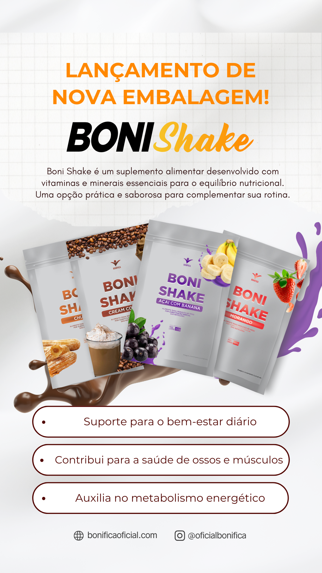 lANÇAMENTO bONI sHAKE